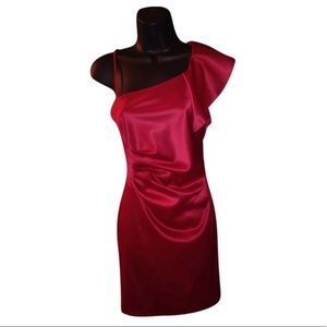 Red cocktail Dress